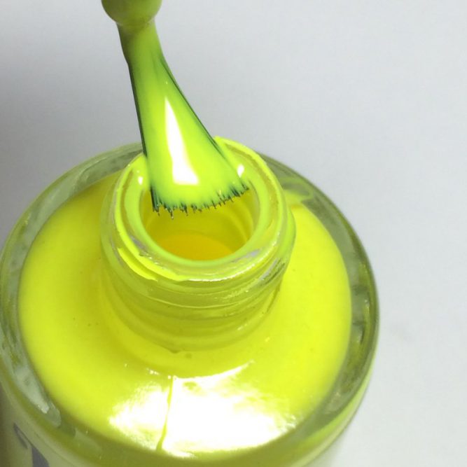 Harmony bottle - bright neon yellow