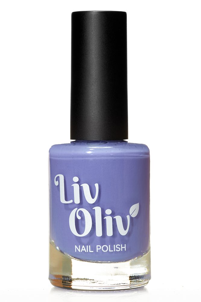 livoliv cruelty free purple nail varnish